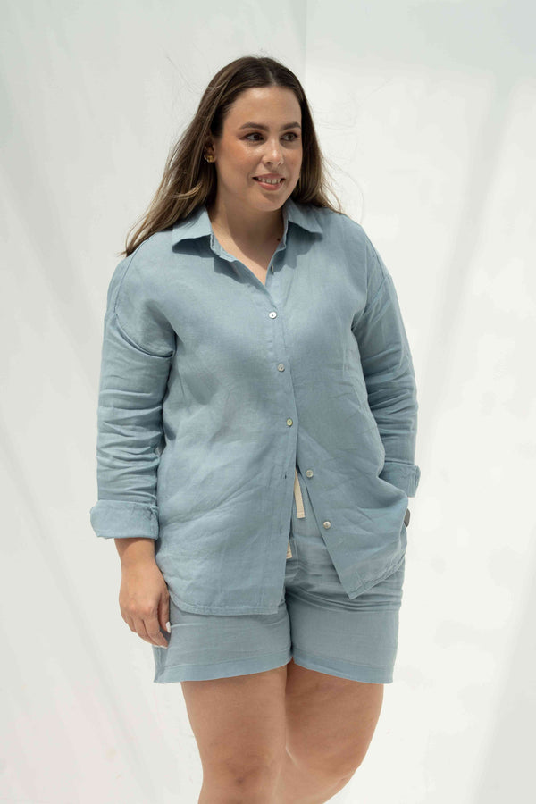 Dusty Blue Women’s Matching Sets
